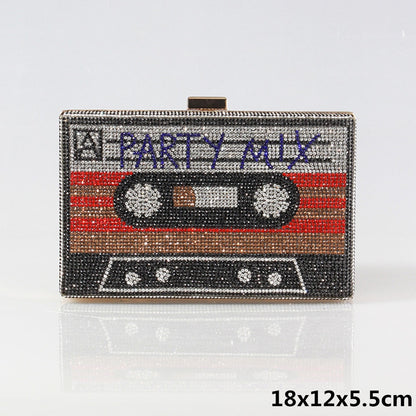 80s Rock Cassette purse