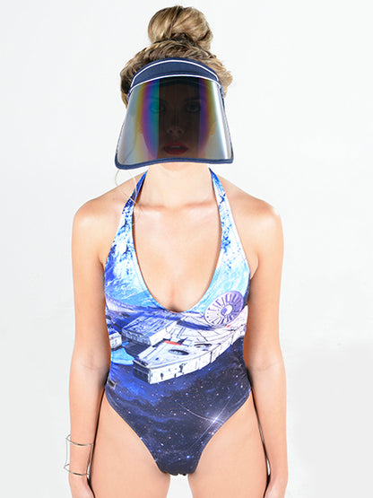 Millenium Falcon Swimsuit-Nerd Meets Girl