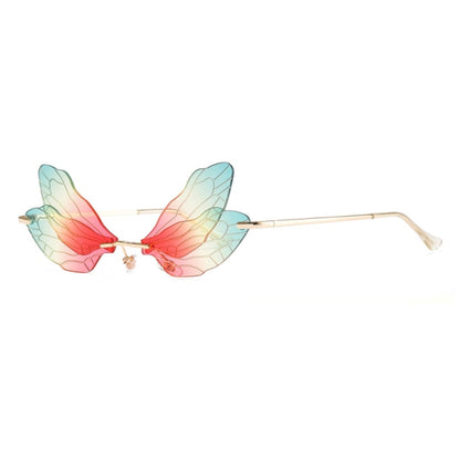 Angel Wings Sun Glasses-Nerd Meets Girl